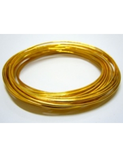 Aluminium Wire 1.5mm - Gold