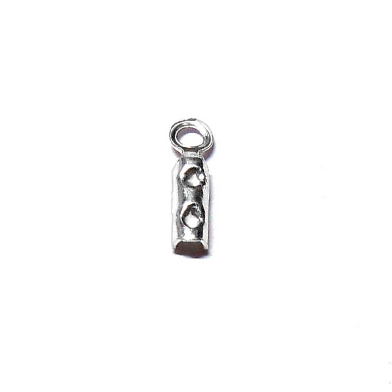 Silver 1mm Open Necklace Fitting