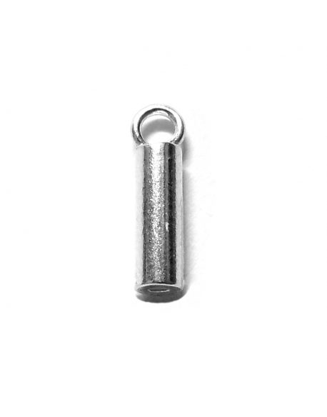 Cylindrical Cap 1mm Silver