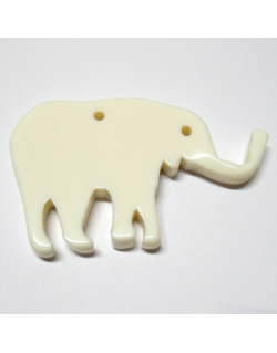 S/RF Methacrylate Elephant - Ivory