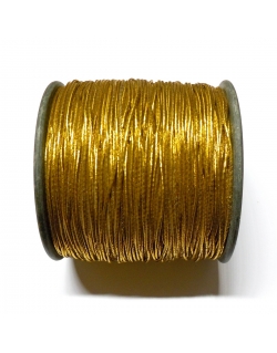 Elastic Rubber Cord 1.2mm - Gold