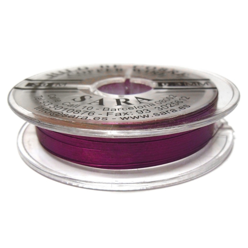 Copper Wire 0.3mm - Dark Purple