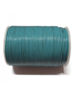 Leather Cord 2mm - Blue 124
