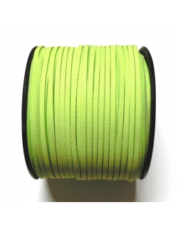 Imitation Flat Suede Cord 3mm - Light Green 65