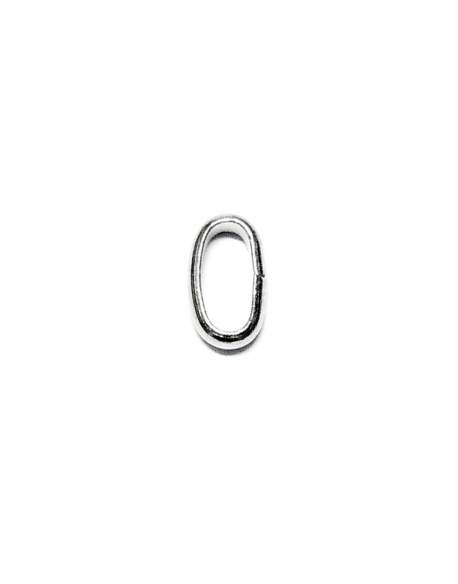 Oval Flat Wire Jump Ring 7x4mm