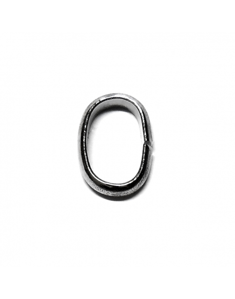 Oval Flat Wire Jump Ring 10x7mm