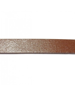 Flat Leather Cord 10mm - Tan