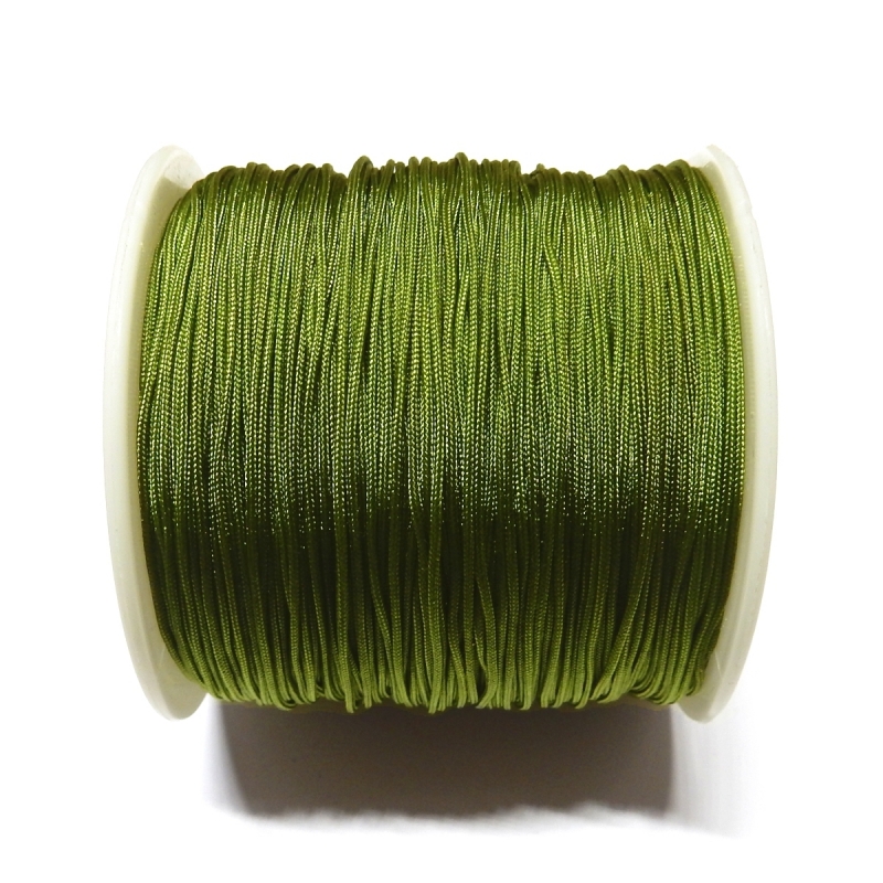 Nylon Cord 0.7mm - Olive Green 214