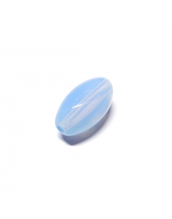 Glass Olive 7x11mm - Opal Light Blue