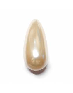 Perla Lagrima 34x15mm - Crema