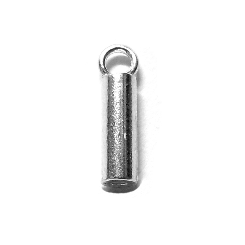 Cylindrical Cap 1.5mm Silver