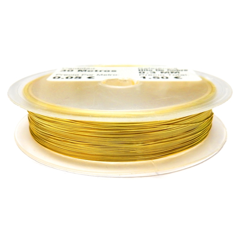 Copper Wire 0.3mm - Gold