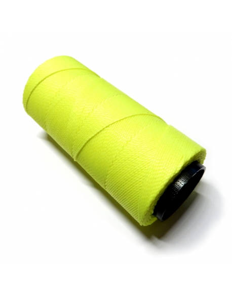 Polyester Braqzilian Waxed 1mm - Fluorescent Yellow 0326