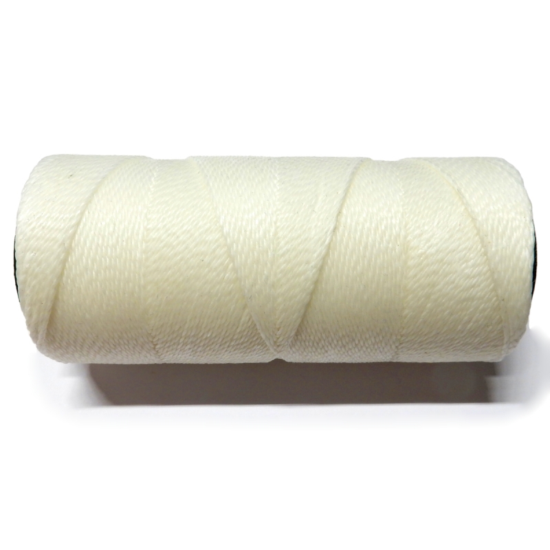 Polyester Brazilian Waxed 1mm - Off White 0010
