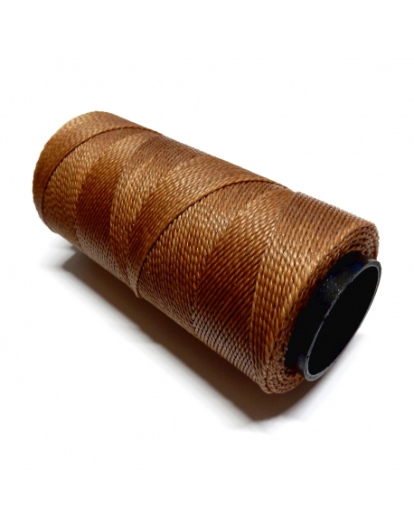 Polyester Brazilian Waxed 1mm - Medium Brown 0083