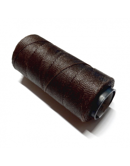 Polyester Brazilian Waxed 1mm - Dark Brown 0537