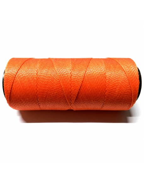 Polyester Brazilian Waxed 1mm - Orange 0030