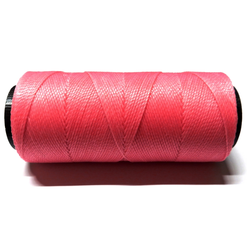 Polyester Brazilian Waxed 1mm - Pink 0626