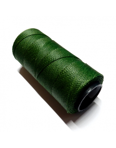Polyester Brazilian Waxed 1mm - Dark Green 0384