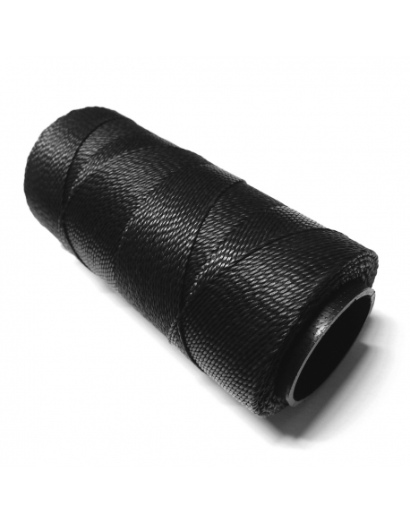 Polyester Brazilian Waxed 1mm - Black 0011