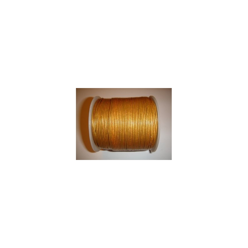 Leather String 1.5mm - Gold 143