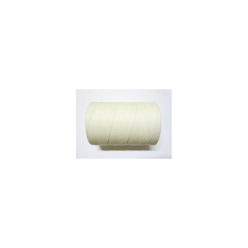 Polyester Waxed Cord 1mm - White